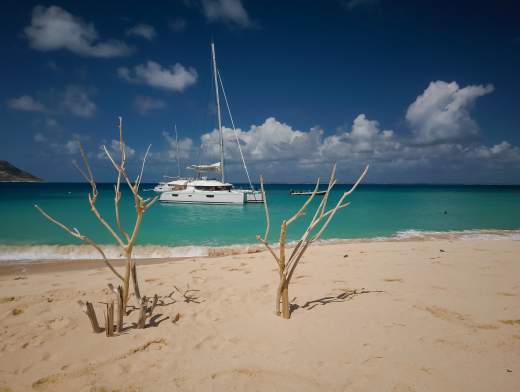 Le Grenadine a bordo dell'Ipanema 58