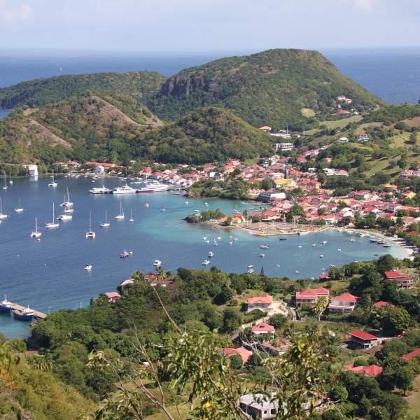 Vista dall'alto di Terre-de-haut