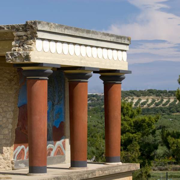 Il sito archeologico cretese di Knosso