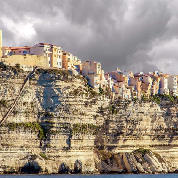 La città di Bonifacio