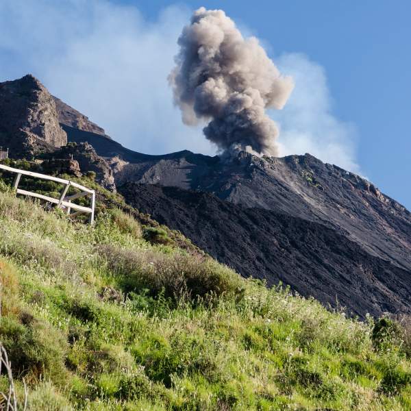 Il cratere di Stromboli