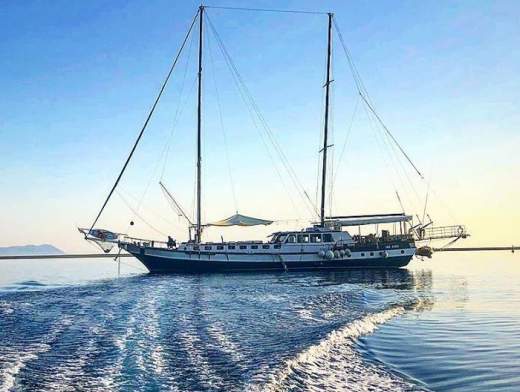Dalla Sicilia alle isole Eolie a bordo di Kaptan Yilmaz