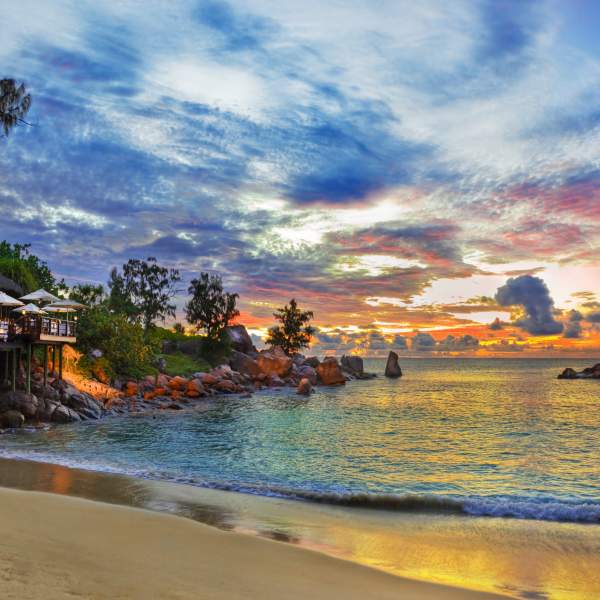 Ammirate i colori sublimi del tramonto