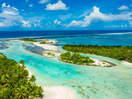 Le isole Tuamotu in catamarano