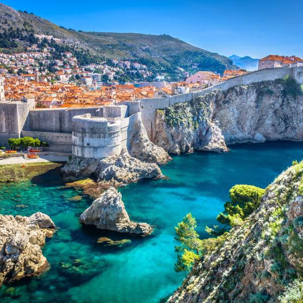 Le mura della città di Dubrovnik