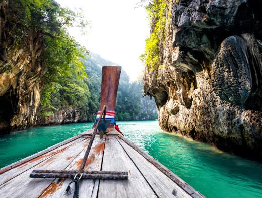 La Tailandia per mare