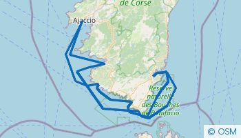Itinerario nella Corsica del Sud