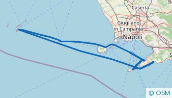 Itinerario di navigazione in Costa Amalfitana